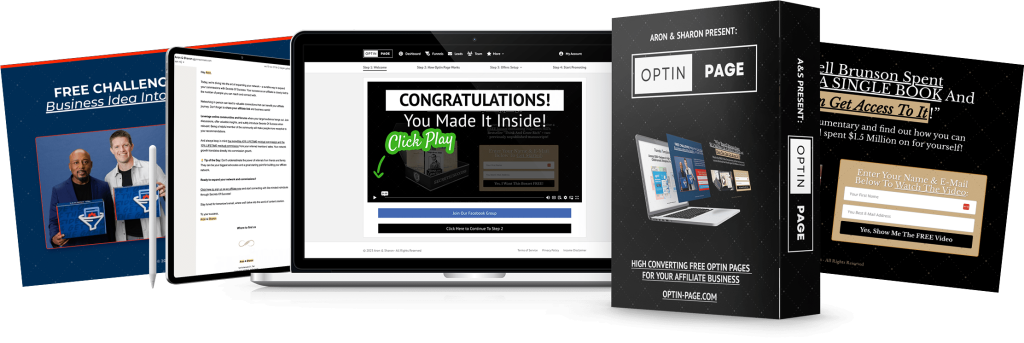 optin page